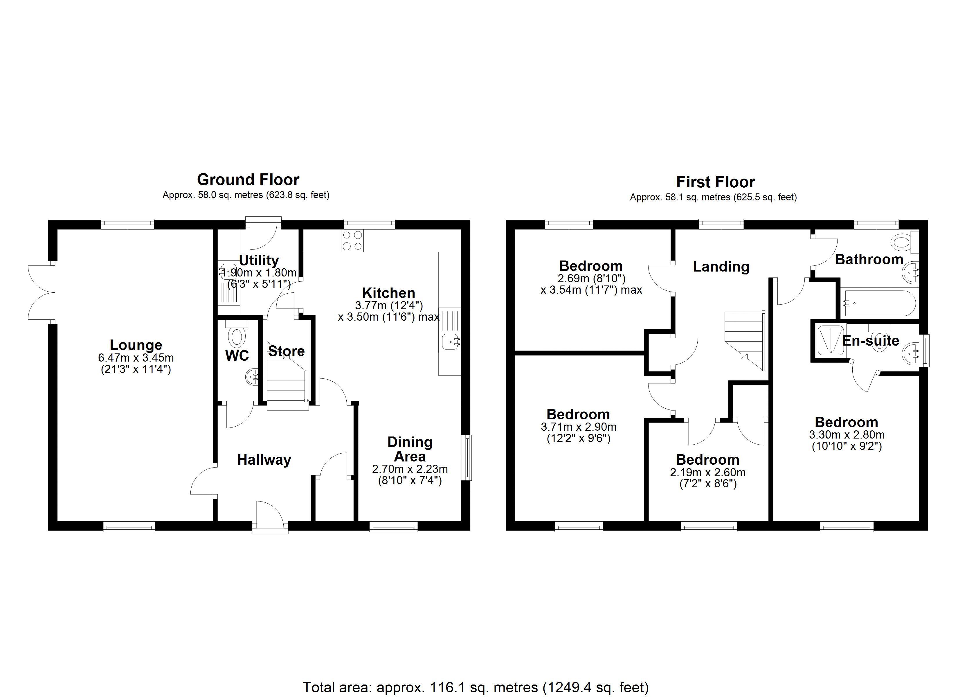 The Tallow main floor plan